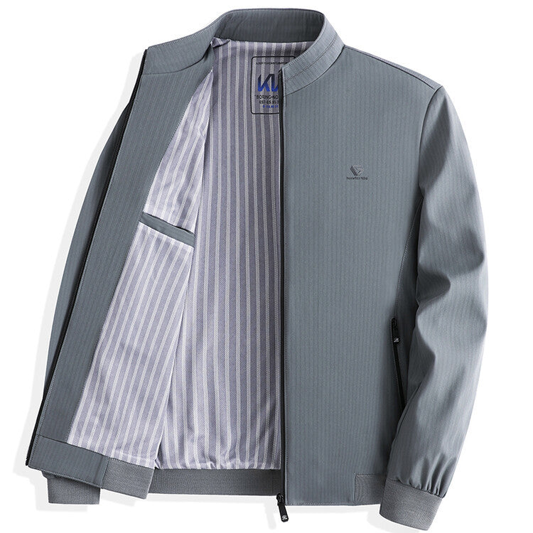 Herren Blouson Moderner Schnitt Elegant Casual