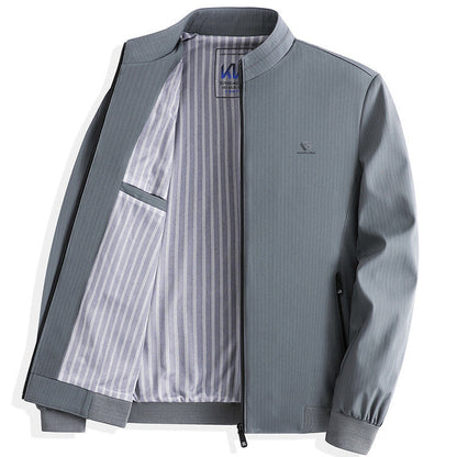 Herren Blouson Moderner Schnitt Elegant Casual