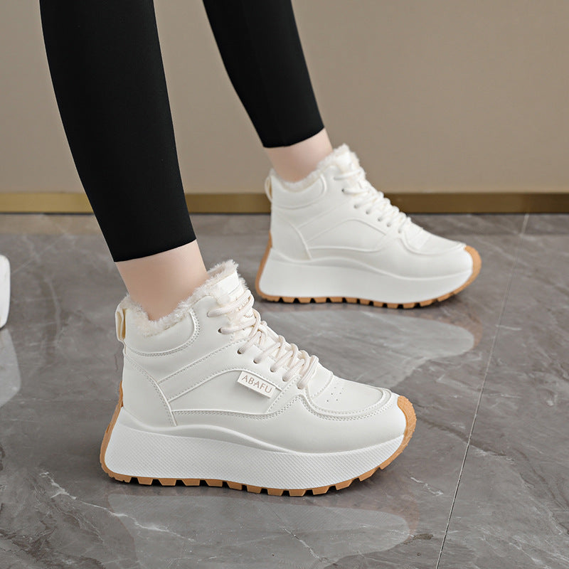 Damen Winterschuhe Warm Rutschfest Schnee Stiefel