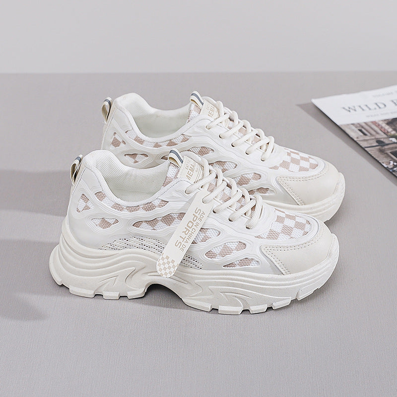 Damen Laufschuhe atmungsaktiv Mesh Sohle Komfort Sneaker