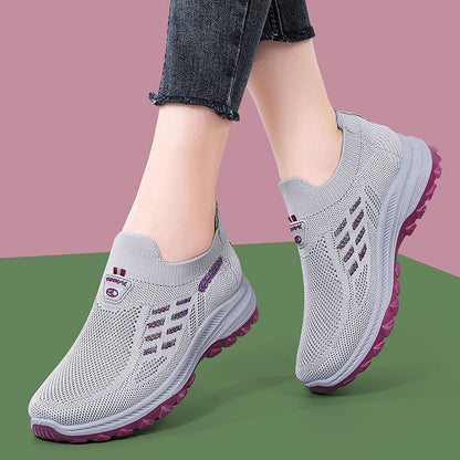 Damen Sneaker Sportlich Leicht Mesh Obermaterial - BerlinGlamour