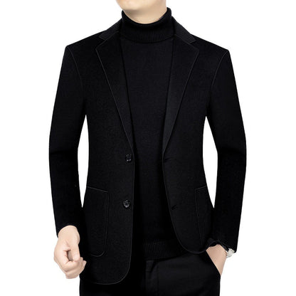 Herren Blazer Elegant aus Weichem Stoff Modern Schnitt