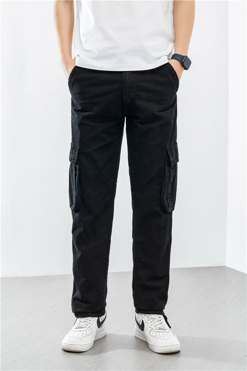 Herren Cargo-Hose Modern Praktisch Mit Vielen Taschen