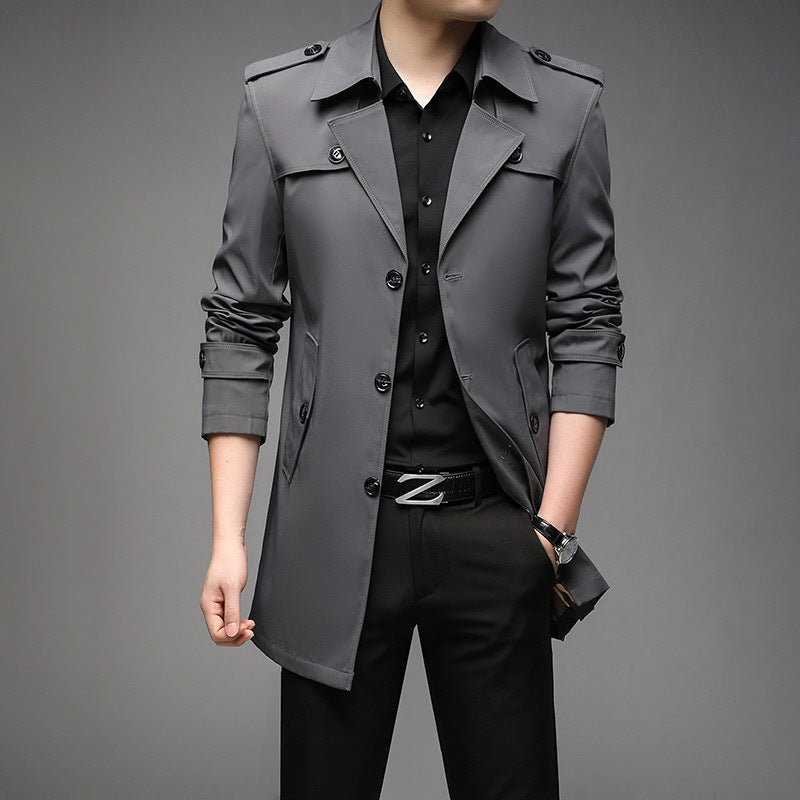 Herren Übergangsjacke Modern mit vielen Taschen