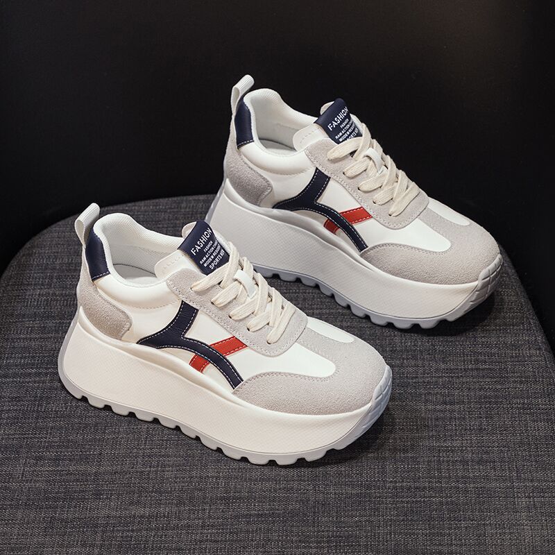 Damen Sneaker Hochplateau Sportlich Komfortabel Laufschuhe - BerlinGlamour