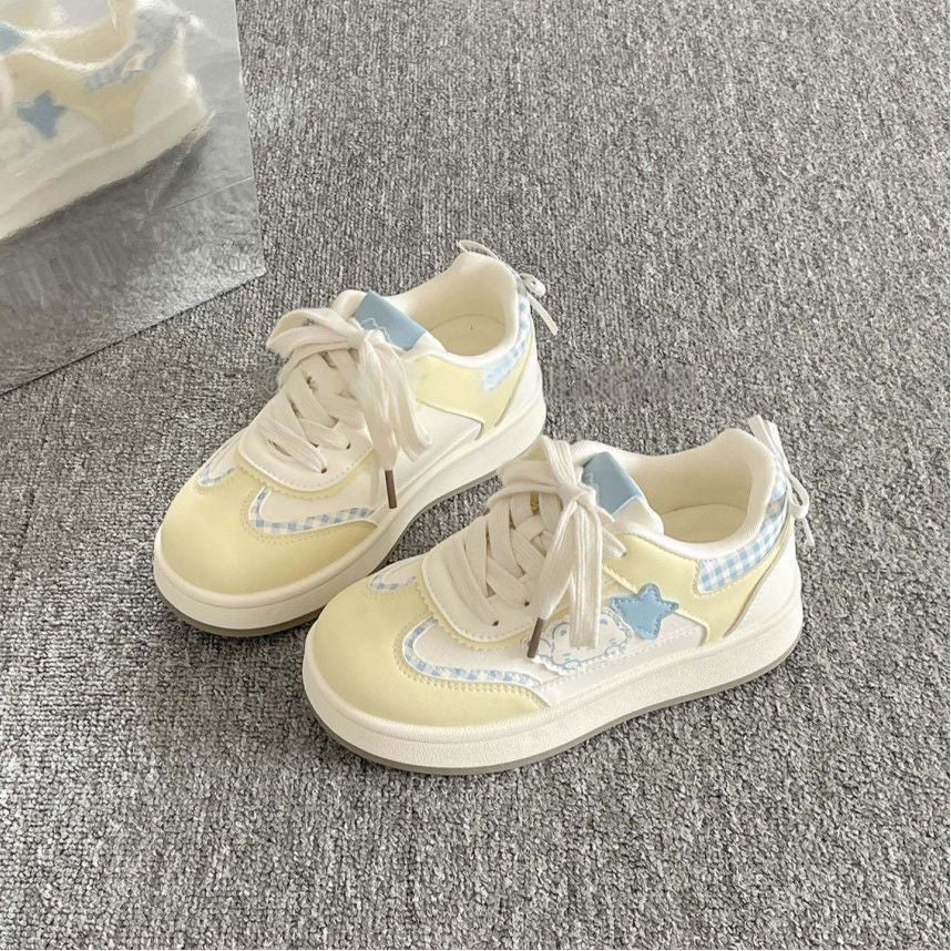 Damen Sneaker Trendig Bequem Designer Schuhe