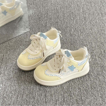 Damen Sneaker Trendig Bequem Designer Schuhe