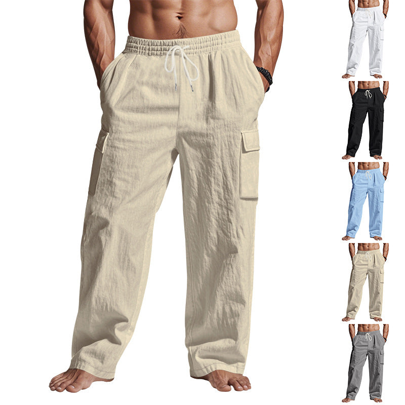 Herren Cargo-Hose Praktisch Bequem Freizeit - BerlinGlamour