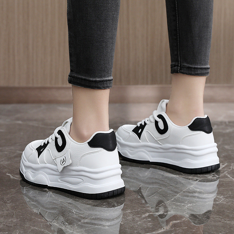 Damenschuhe Sport Sneaker Chunky Bequem Atmungsaktiv