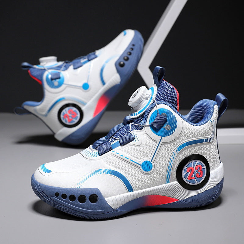 Damen Sneaker High-Top Sportlich Schnellschnürsystem