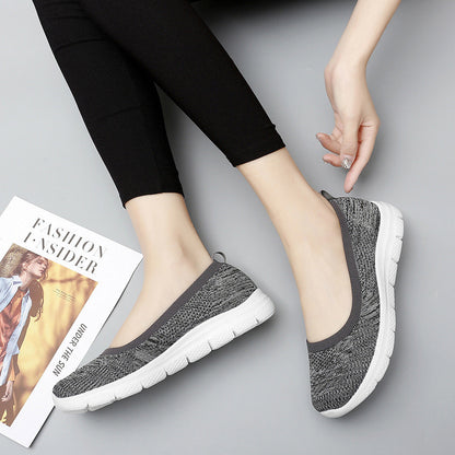 Bequeme Damen Strick-Slippers Warm für Alltag