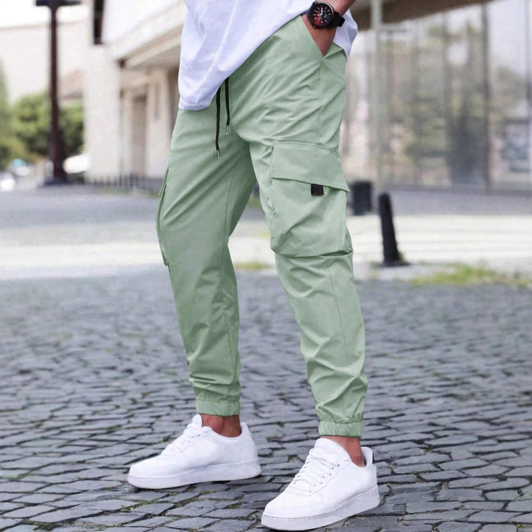 Herren Cargo Hosen Praktisch Elastisch Bequem