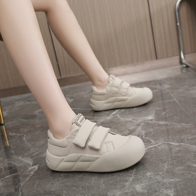 Damen Freizeitschuhe Klettverschluss Verstellbar Bequem