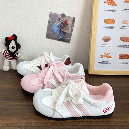 Damen Sneaker Sportlich Bequem Weich