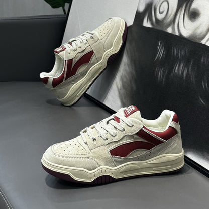 Damen Sneaker Sportlich Wildleder Sohle Dämpfend