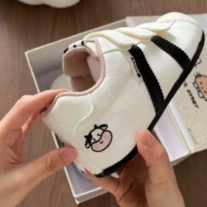 Damen Sportschuhe Kinderschuhe mit Klettverschluss Farbenfroh Mädchen