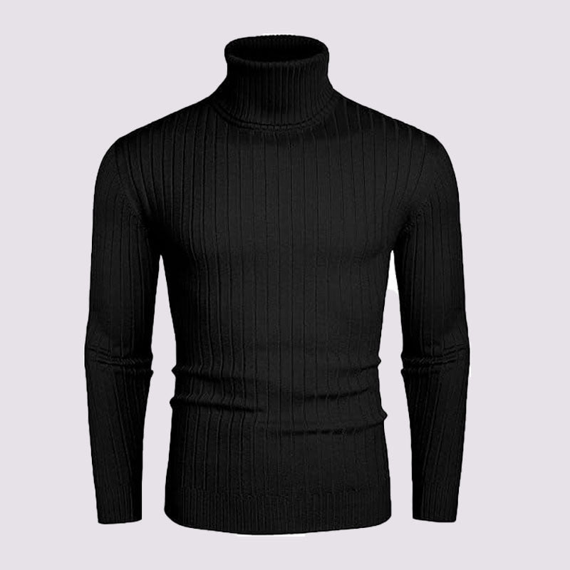 Herren Rollkragenpullover Elegantes Strickdesign Hochwertig