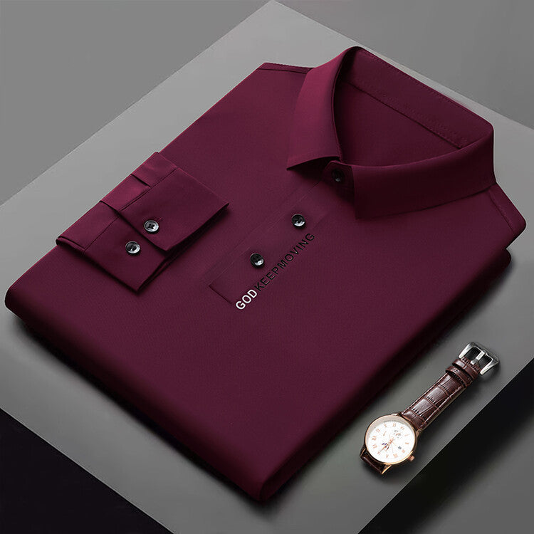 Polo-Shirt Herren Feuchtigkeitsregulierend Sportlich Modern