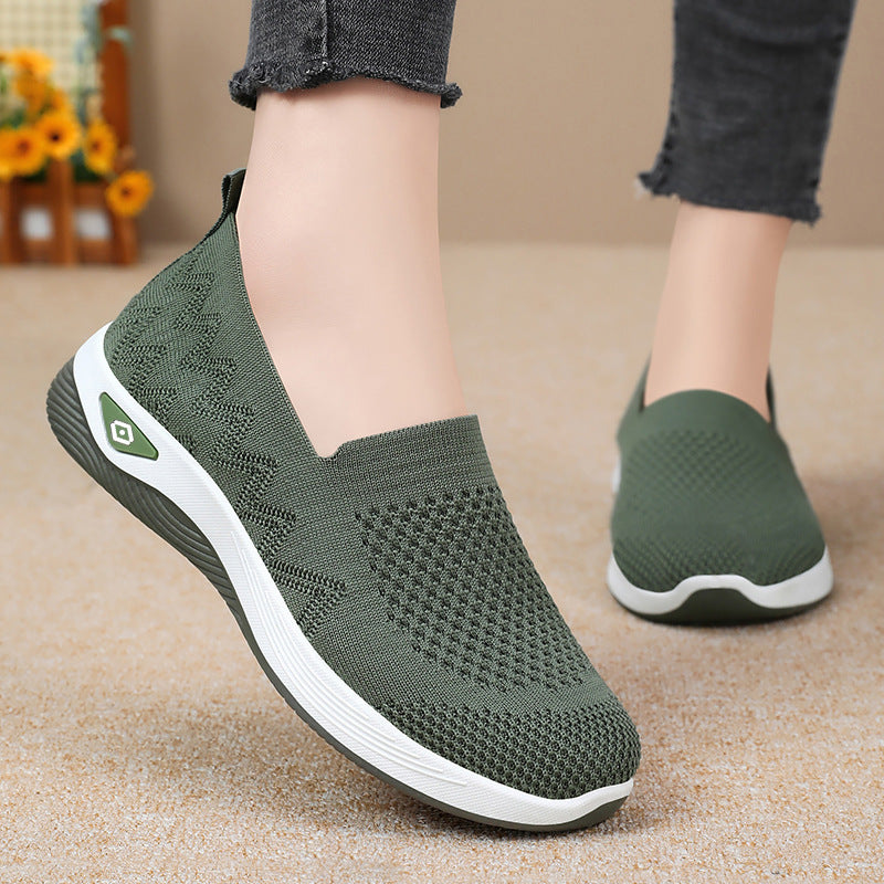 Damen Sportschuhe Slip-On atmungsaktiv Komfort