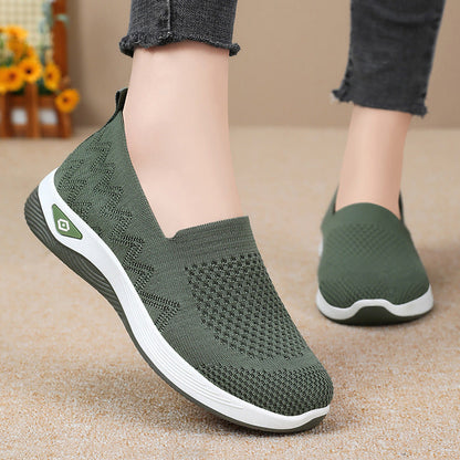 Damen Sportschuhe Slip-On atmungsaktiv Komfort