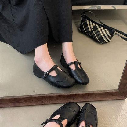 Damen Halbschuhe Elegante Riemchen Schuhe Komfortabel