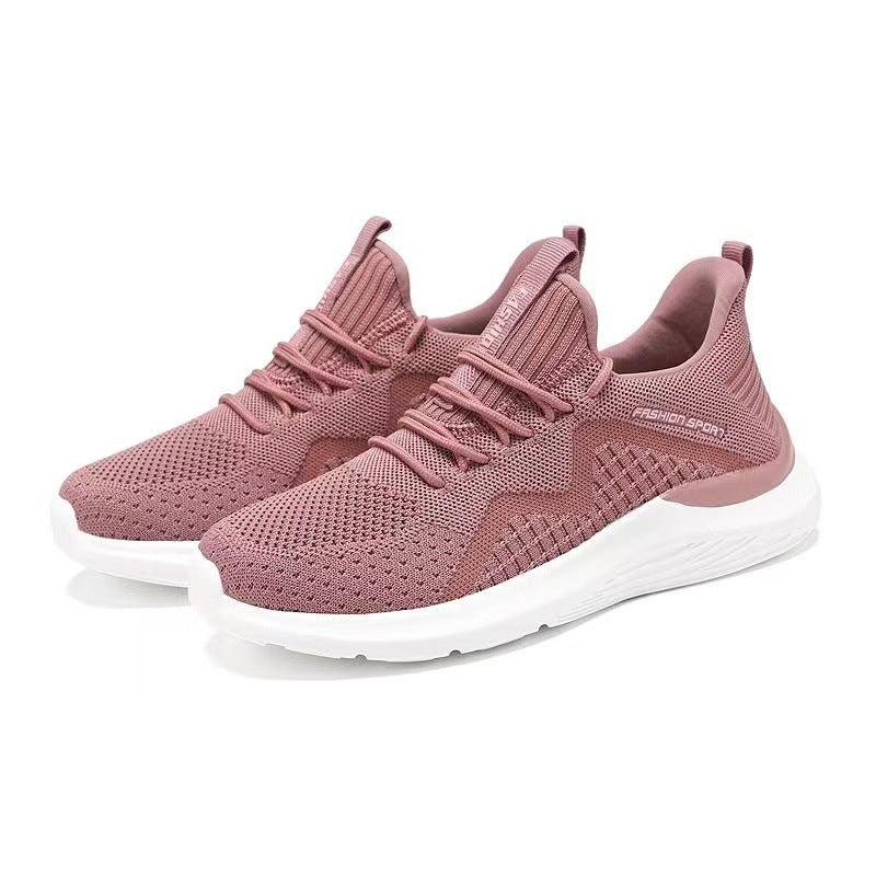 Damen Sneaker Atmungsaktiv Mesh Leicht Laufschuhe