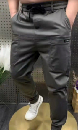 Herrenhose Freizeit Bequem Elastisch Mit Taschen