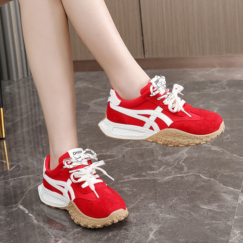 Damen Sneaker Sportlich Modern Komfortabel Laufsohlen
