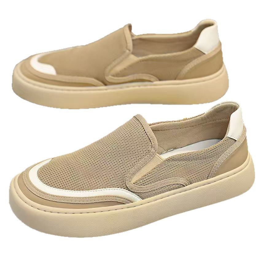 Damen Sneaker Leicht Slip-On Atmungsaktiv Rutschfest