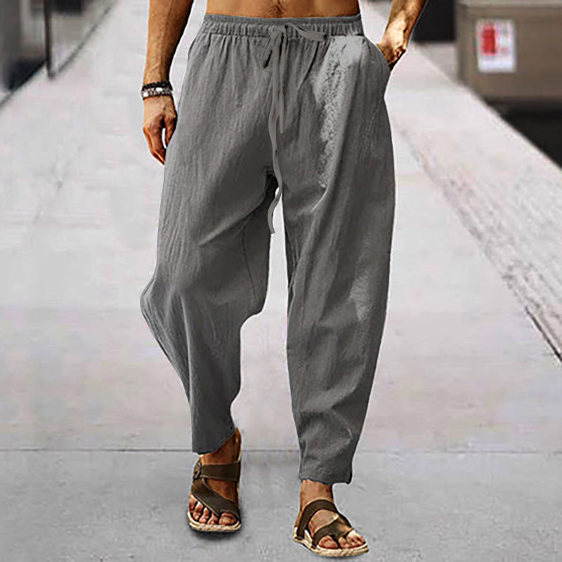 Herren Freizeithose Leicht Bequem Elastisch
