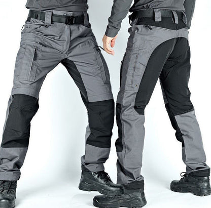 Taktische Herrenhose Multifunktionshose Outdoor Schwarz
