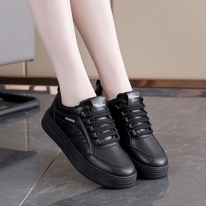 Damen Sneaker Sportlich Dicksohle Modisch