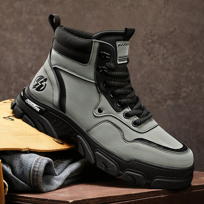 Damen Sneaker High-Top robust atmungsaktiv rutschfest