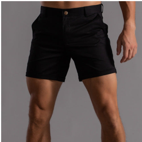 Herren Shorts Baumwoll-Mix mit Taschen Bequem Freizeit - BerlinGlamour
