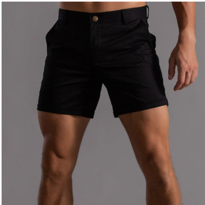 Herren Shorts Baumwoll-Mix mit Taschen Bequem Freizeit - BerlinGlamour