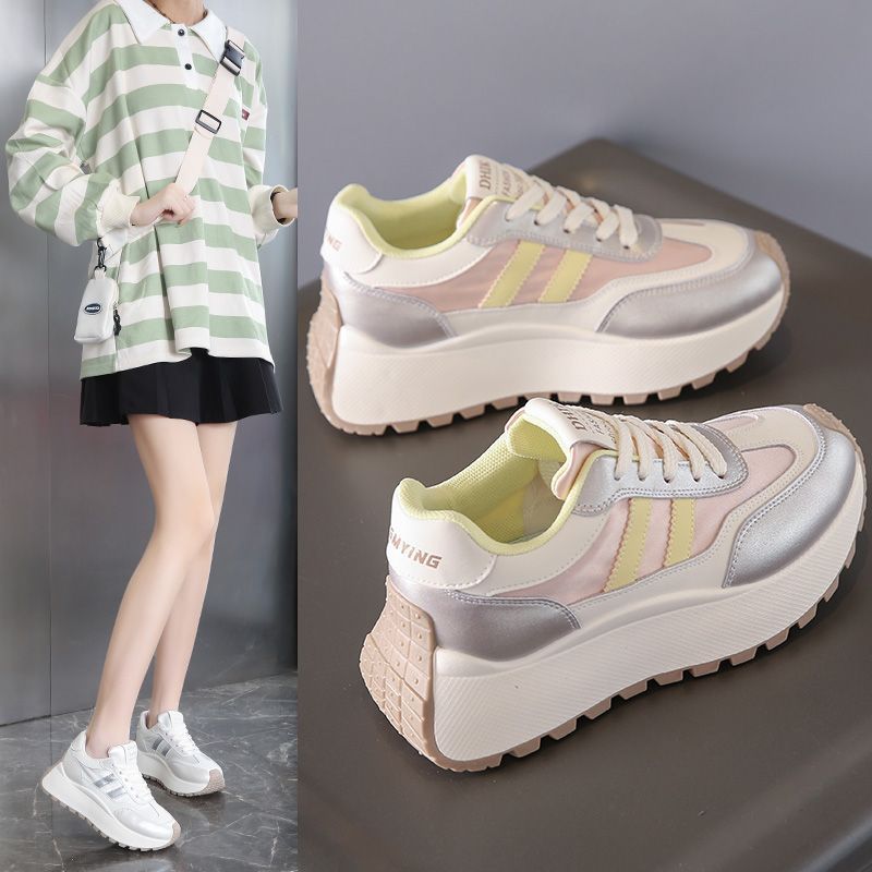Damen Plateau Sneaker Bequem Sportlich Modisch - BerlinGlamour