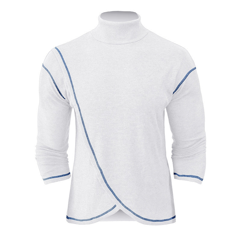 Herren Rollkragenpullover Modern Slim Fit