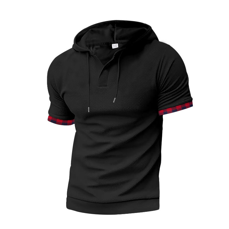 Herren Kapuzenpullover Grau Sportlich