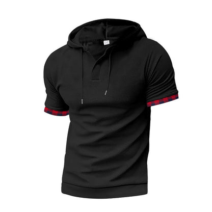 Herren Kapuzenpullover Grau Sportlich