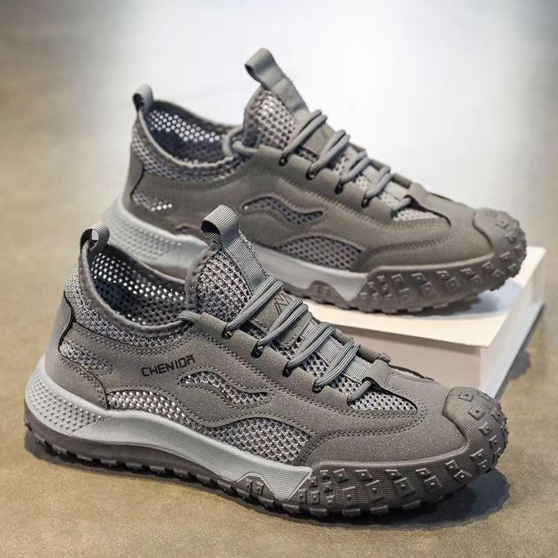 Damen Trail-Sneaker Atmungsaktiv Rutschfest mit Dämpfung