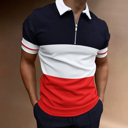 Herren Polo Shirt Kurzarm Modern Stil Berlin