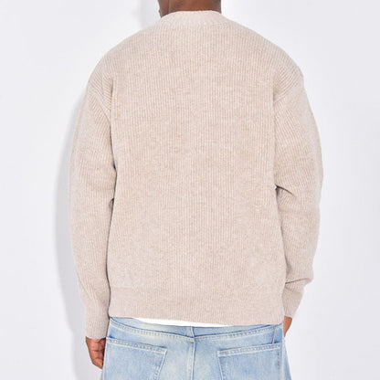 Herren Strickjacke Kuschelig Warm Mit Reißverschluss