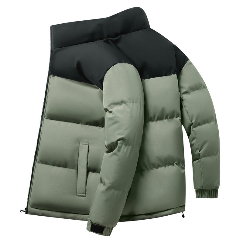 Herren Winterjacke Steppjacke Isoliert Warm