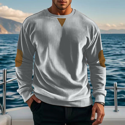 Herren Pullover Rippstrick Klassisch Elegannt