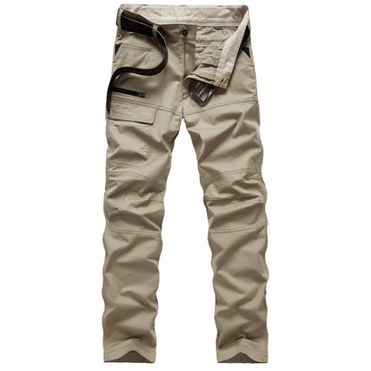 Ich verstehe den Titel: Robuste Cargo-Hose mit praktischen Taschen elastisch Bund - BerlinGlamour