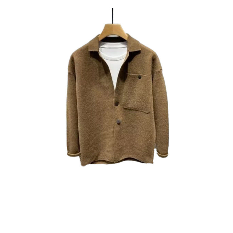 Herren Übergangsjacke Lässig Modern mit Brusttasche