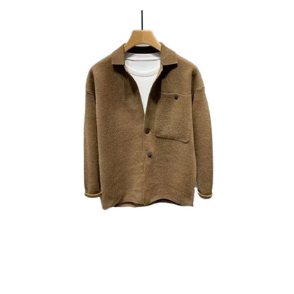 Herren Übergangsjacke Lässig Modern mit Brusttasche