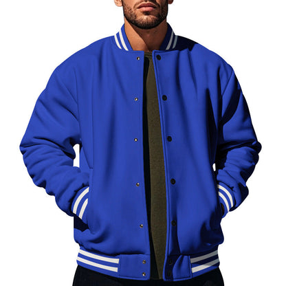 Herren Sportjacke Modern mit Kontrastfarben