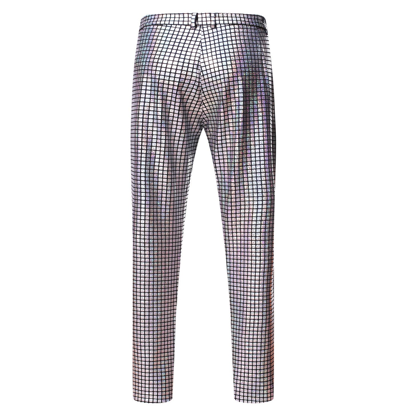 Herren Paillettenhose Glitzerhose Modern Schnitt