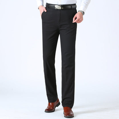 Herren Chino-Hose Klassisch Slim Fit Beige - BerlinGlamour